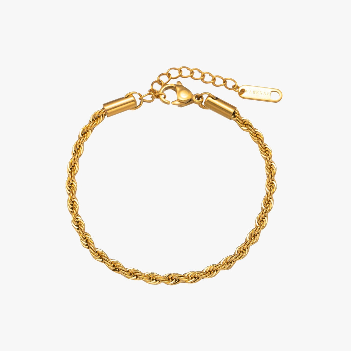 Rope Chain Anklet, 3 mm × 22 cm — Calvi