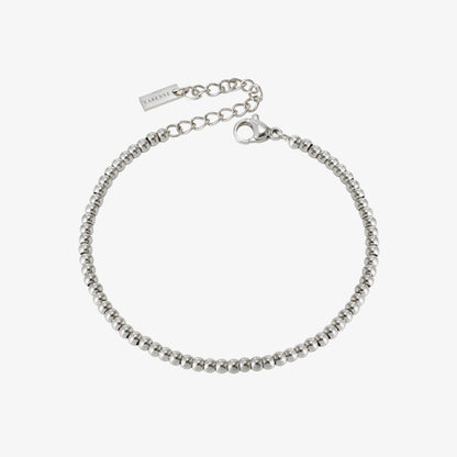 Metal Bead Bracelet, 3 mm × 16 cm