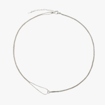 Split Chain Choker, 39 cm — Double Trouble