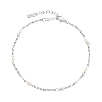 Freshwater Pearl Station Bracelet, 16 cm — Lovina