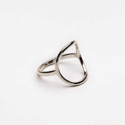 Open Oval Outline Ring — Bahia