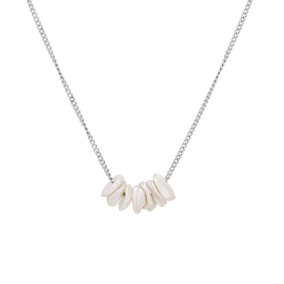 Freshwater Pearl Cluster Necklace — Isle