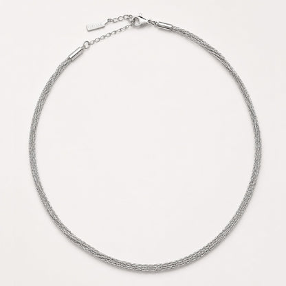 Four Layer Chain Choker, 36 cm — Riviera