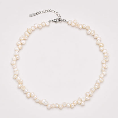 Irregular Freshwater Pearl Choker, 36–41 cm — Sunseeker