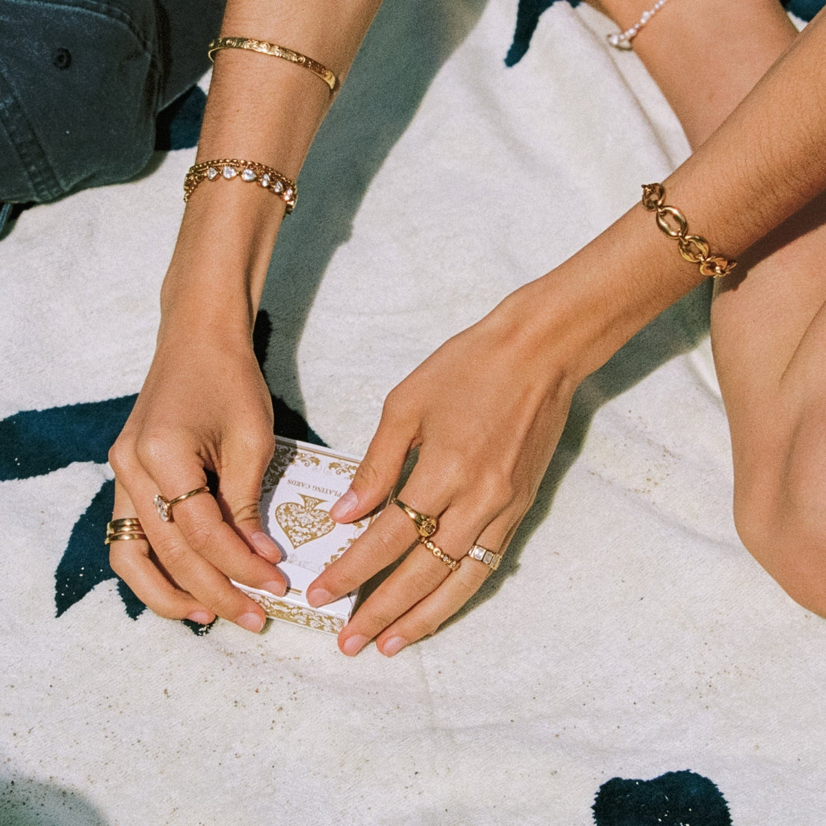 Pastel Zircon Eternity Band Ring — Candy