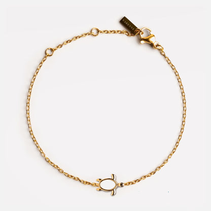 Mother of Pearl Turtle Bracelet — Guardian