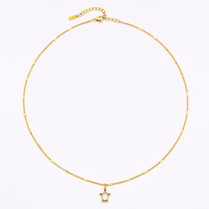 Mother of Pearl Turtle Necklace — Guardian