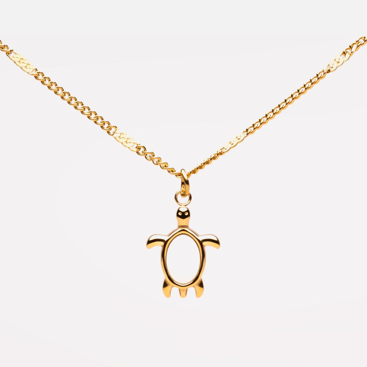 Mother of Pearl Turtle Necklace — Guardian
