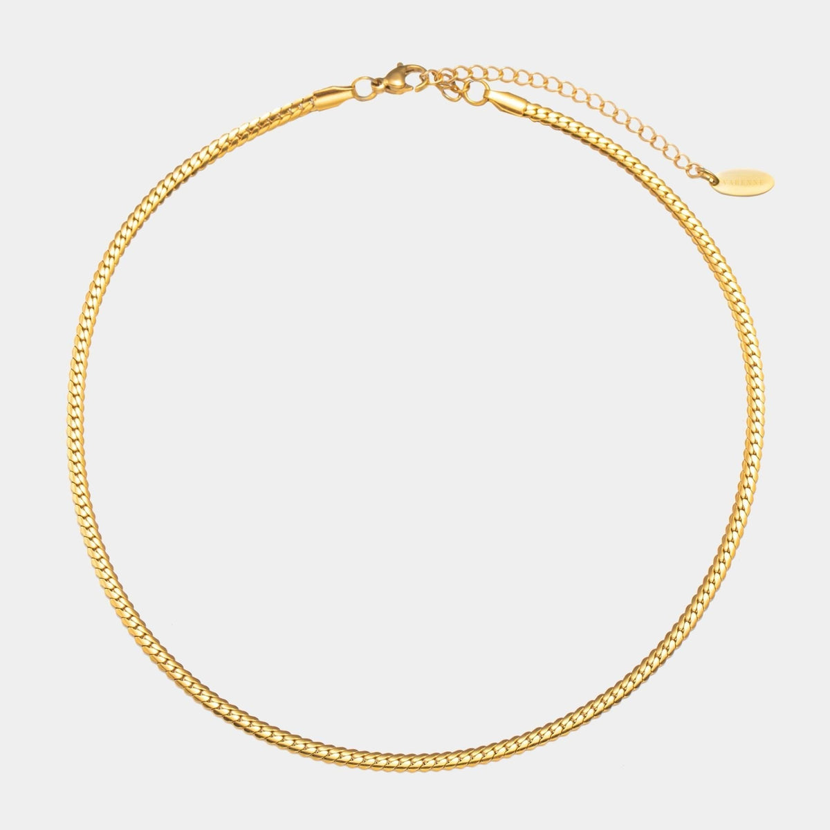 Curb Chain Choker, 3 mm × 36 cm — Classy