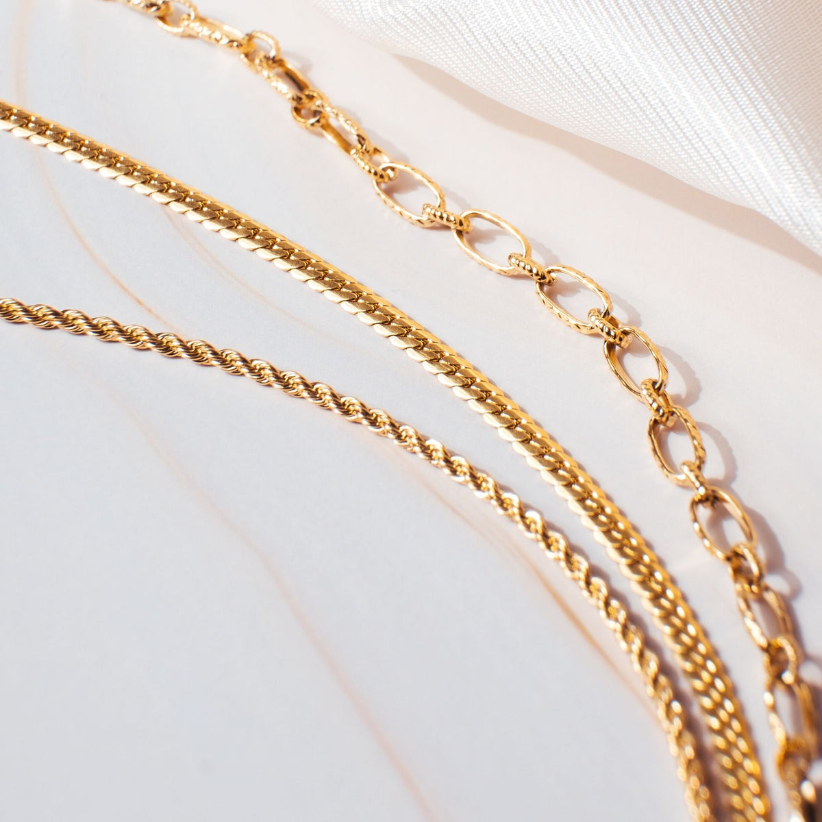 Curb Chain Choker, 3 mm × 36 cm — Classy